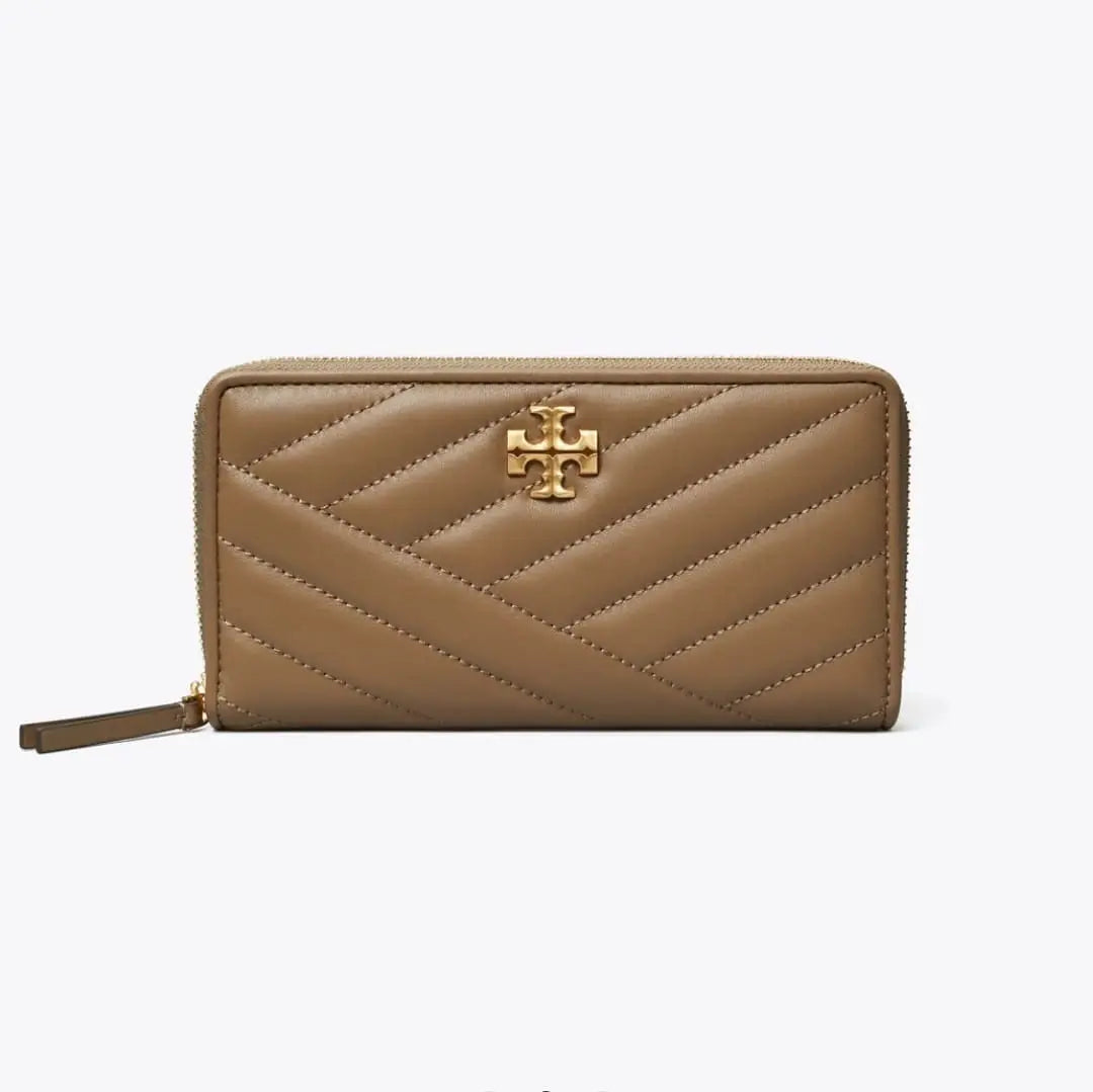 Tory Burch Kira Zip Continental Wallet Brown – authentic Tory Burch Sri Lanka