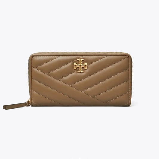 Tory Burch Kira Zip Continental Wallet Brown – authentic Tory Burch Sri Lanka