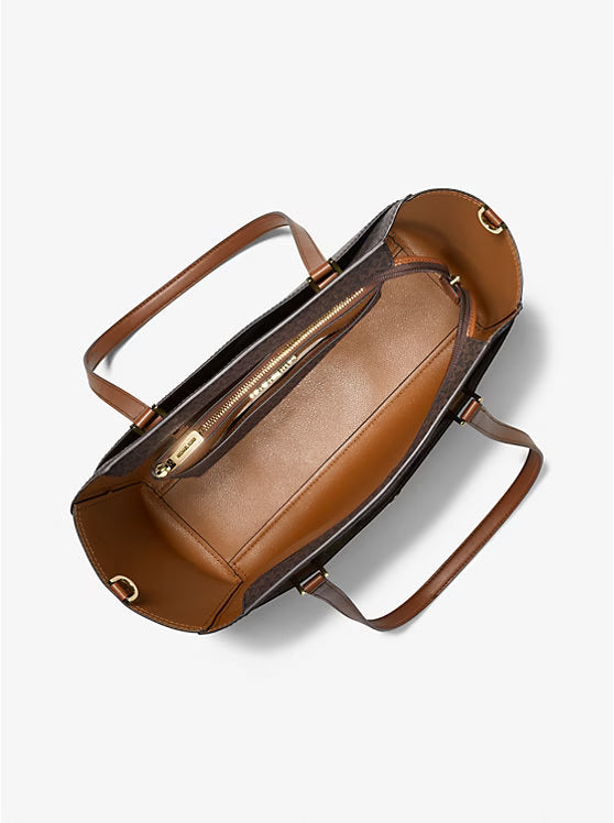 Michael Kors Maisie Large Logo 3-in-1 Tote Bag Brown image 1