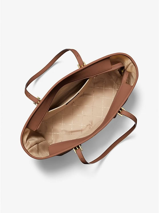 Michael Kors Jet Set Travel Large Saffiano Leather Tote Bag image 1