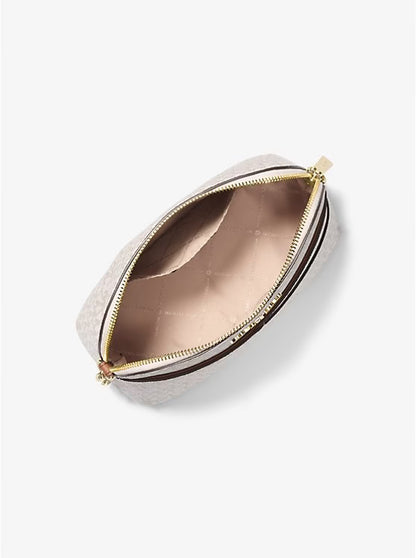 Michael Kors Jet Set Travel Medium Logo Dome Crossbody Bag image 1