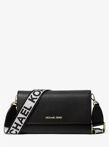 Michael Kors Jet Set Large Leather Crossbody Bag image 0
