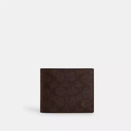 Coach 3 In 1 Wallet In Signature Canvas Coach