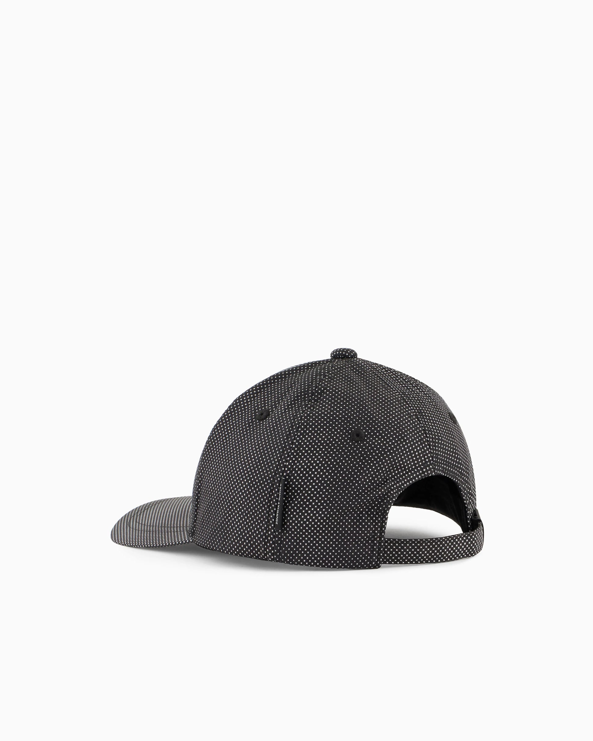 Armani Exchange Polka Dot Visor Hat Armani Exchange