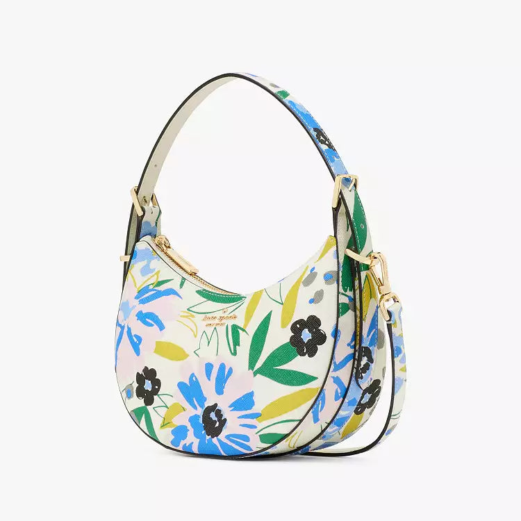 Kate Spade Madison Floral Crescent Shoulder Bag Kate Spade