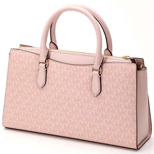 Michael Kors Arden Medium Leather Top-Zip Satchel