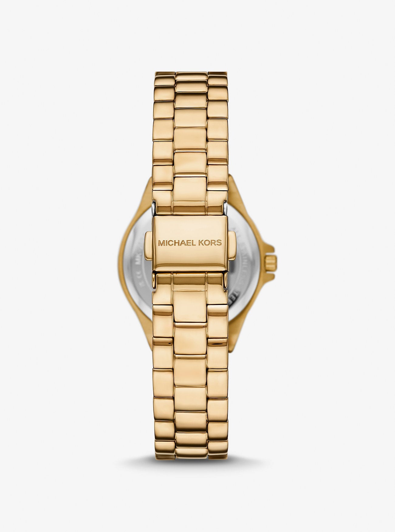 Michael Kors Mini Lennox Pavé Gold-Tone Watch Michael Kors
