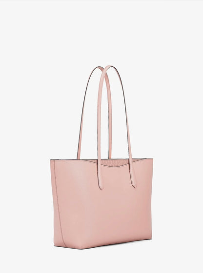 Michael Kors Arden Large Pebbled Leather Tote Bag Pink