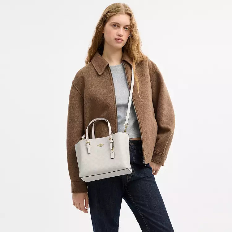 Coach Mollie Tote Bag 25 In Signature Canvas – detail view 2