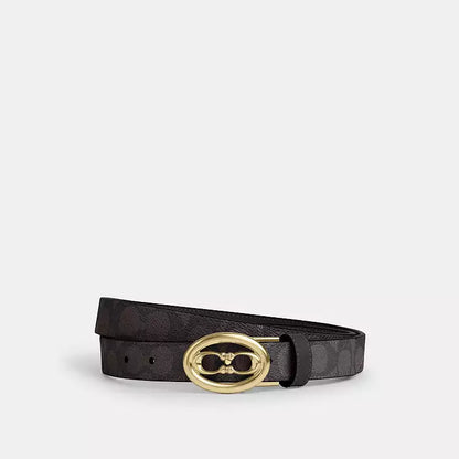 Coach Signature Buckle Cut To Size Belt, 25 Mm