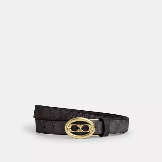 Coach Signature Buckle Cut To Size Belt, 25 Mm