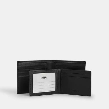 Coach 3-In-1 Wallet In Signature Canvas With Varsity Stripe