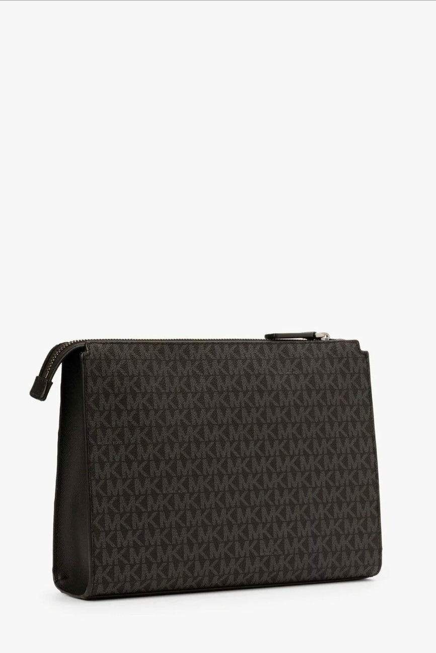 Michael Kors Rivington Large Signature Logo Pouch