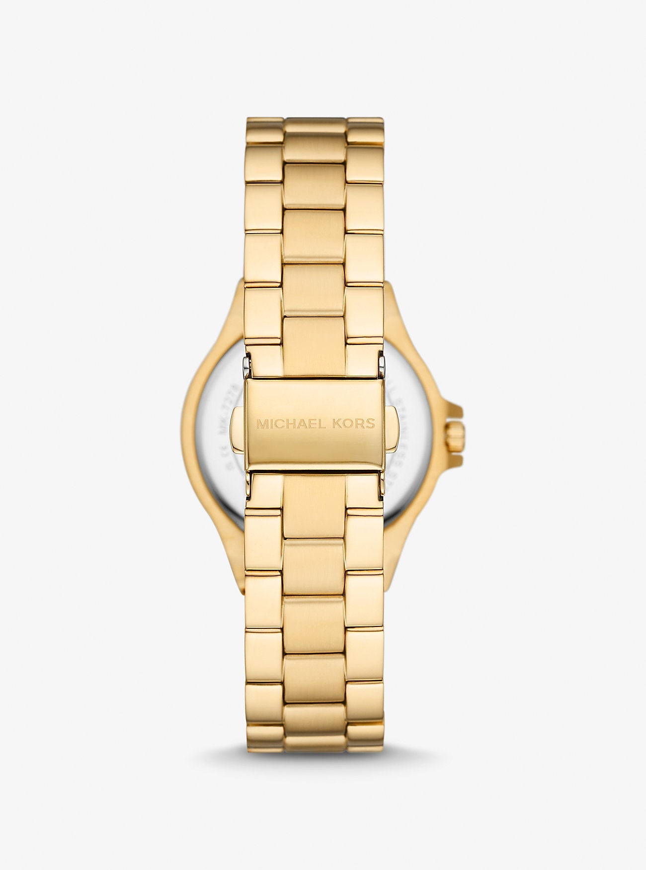 Michael Kors Mini Lennox Pavé Gold-Tone Watch Michael Kors