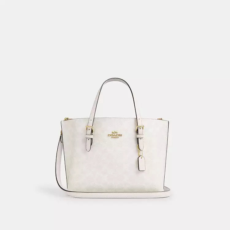 Coach Mollie Tote Bag 25 In Signature Canvas – authentic Coach Sri Lanka