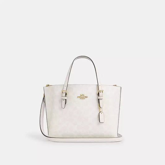 Coach Mollie Tote Bag 25 In Signature Canvas – authentic Coach Sri Lanka