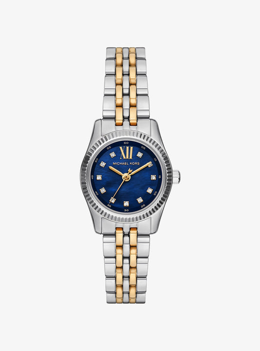 Michael Kors Mini Lexington Pavé Two-Tone Watch Michael Kors