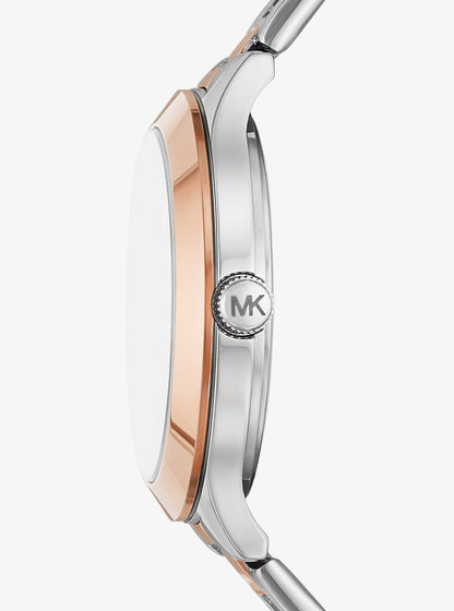 Michael Kors Pavé Two-Tone Watch Michael Kors