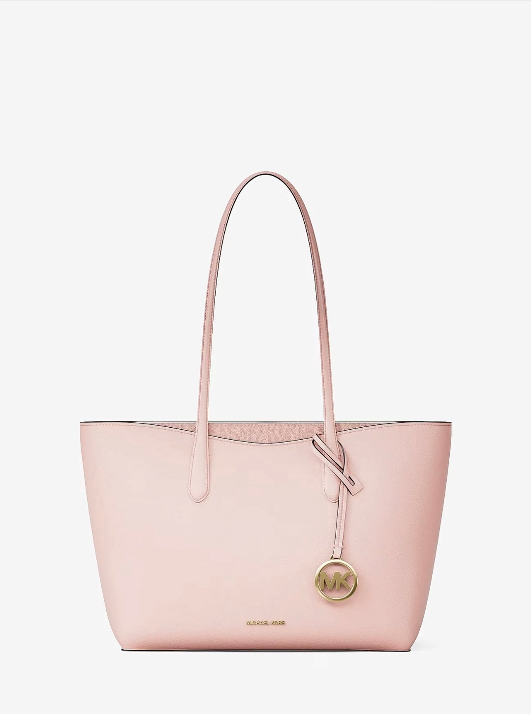 Michael Kors Arden Large Pebbled Leather Tote Bag Pink