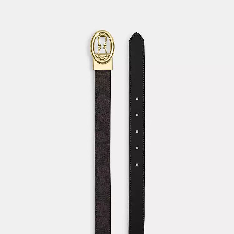 Coach Signature Buckle Cut To Size Belt, 25 Mm