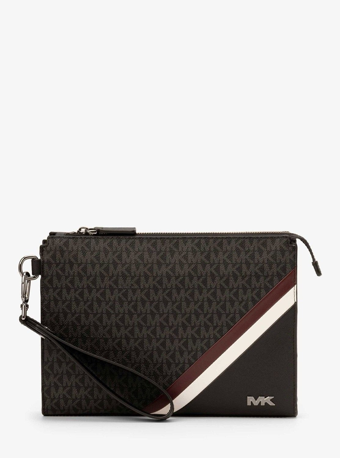 Michael Kors Rivington Large Signature Logo Pouch