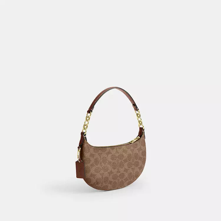 Coach Mini Payton Shoulder Bag In Signature Canvas – detail view 5