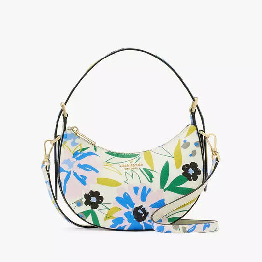 Kate Spade Madison Floral Crescent Shoulder Bag Kate Spade