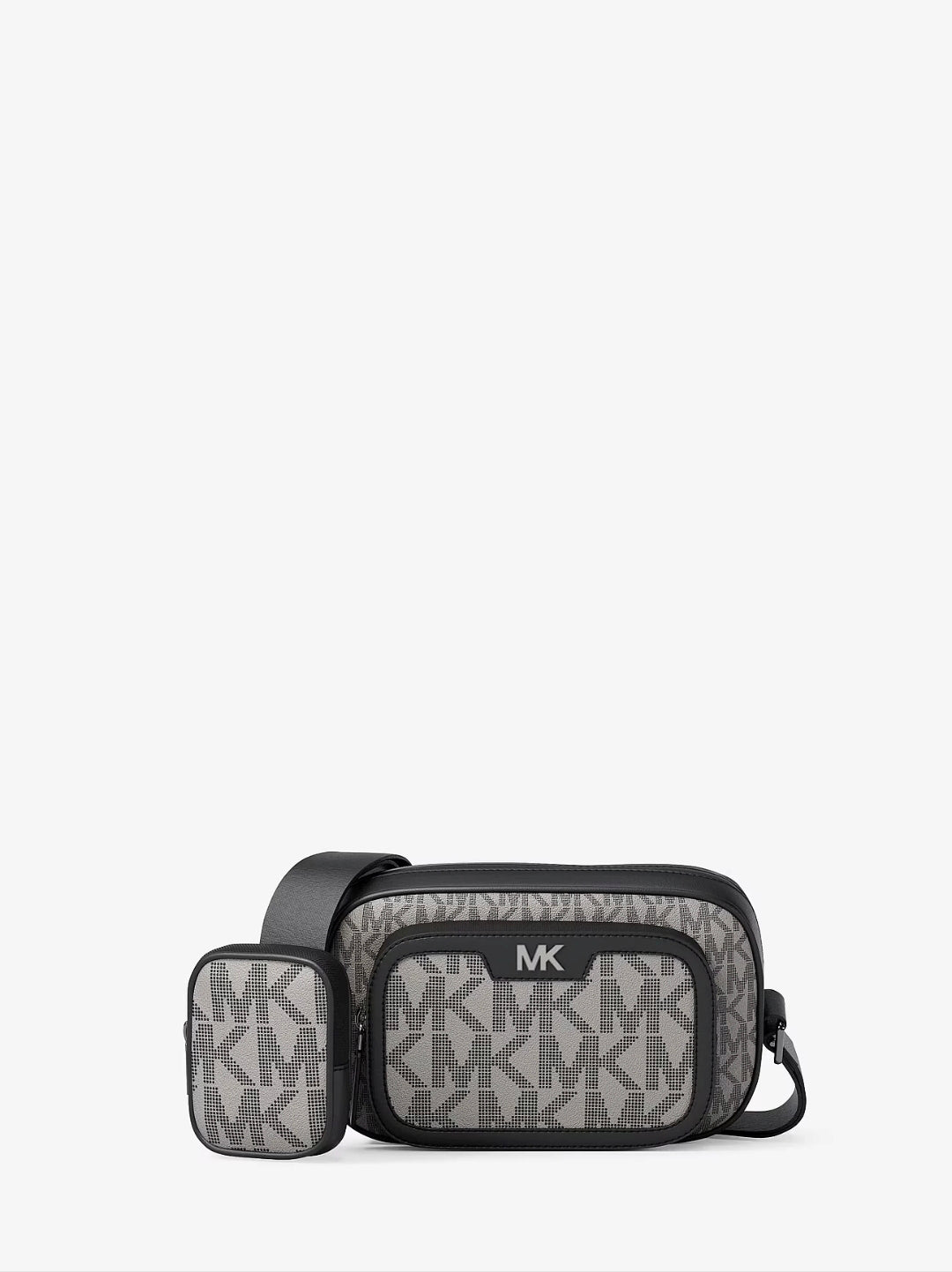 Michael Kors Cooper Small Signature Logo Camera Crossbody Bag With Pouch