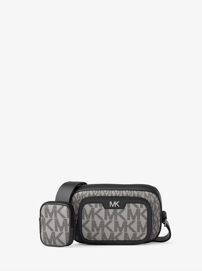 Michael Kors Cooper Small Signature Logo Camera Crossbody Bag With Pouch