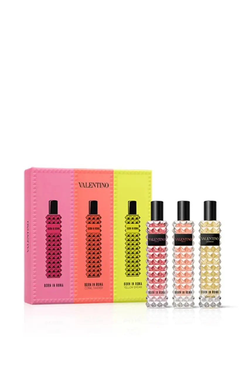 Valentino Born in Roma 3 Piece Perfume Gift Set – authentic Valentino Sri Lanka