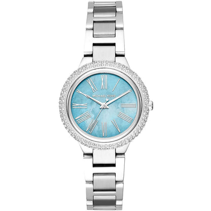 Michael Kors Taryn Blue Dial Stainless Steel Watch Michael Kors