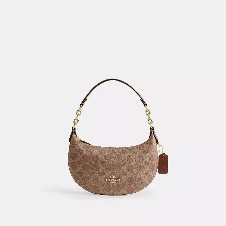 Coach Mini Payton Shoulder Bag In Signature Canvas – authentic Coach Sri Lanka